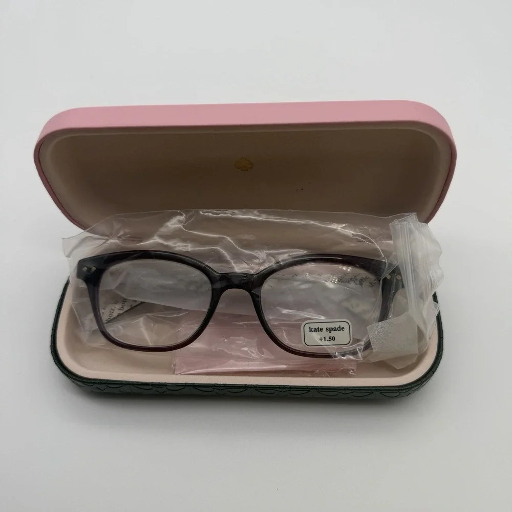 Kate Spade New York Glasses Red Black Ombrae Rebecca2 140 +1.50 PD62